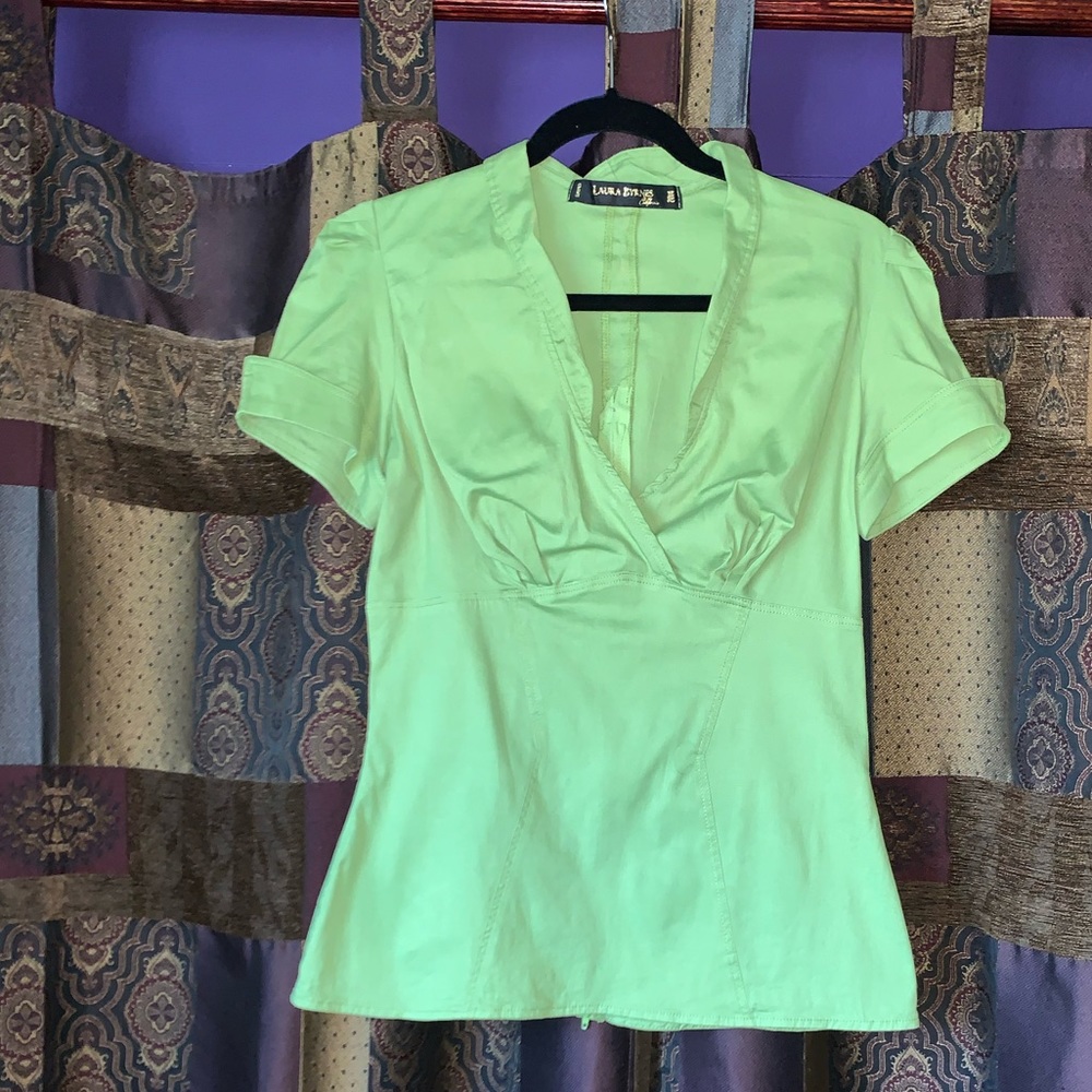 Retro Laura Byrnes Pinup Top